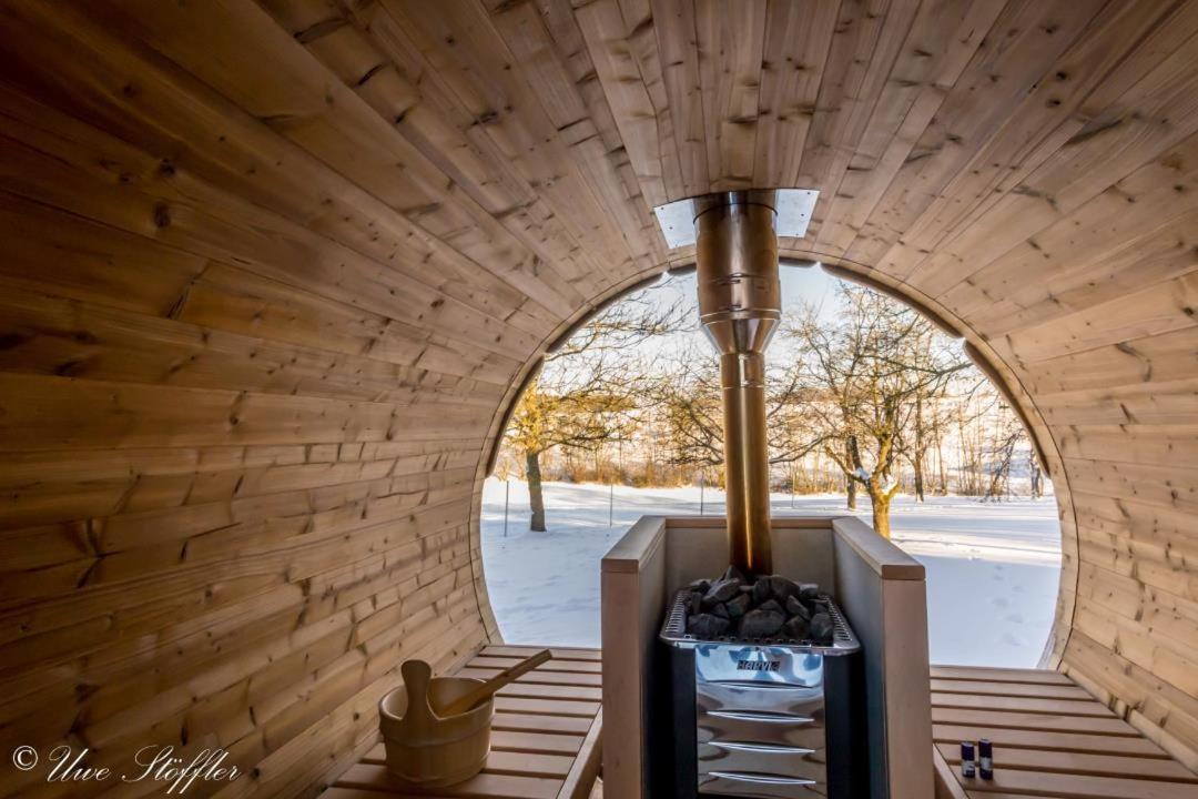 Ferienhaus Rote Sau Herrentierbach Ngoại thất bức ảnh